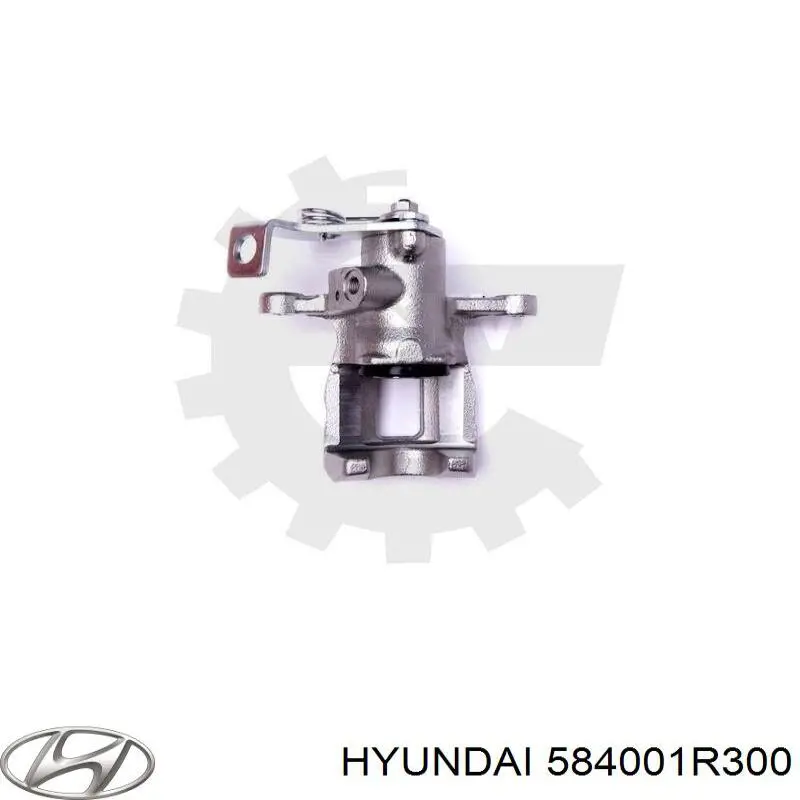 Супорт гальмівний задній правий Hyundai/Kia 584001R300