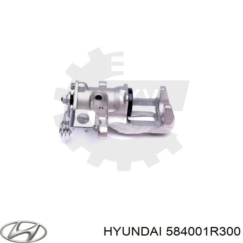 584001R300 Hyundai/Kia супорт гальмівний задній правий