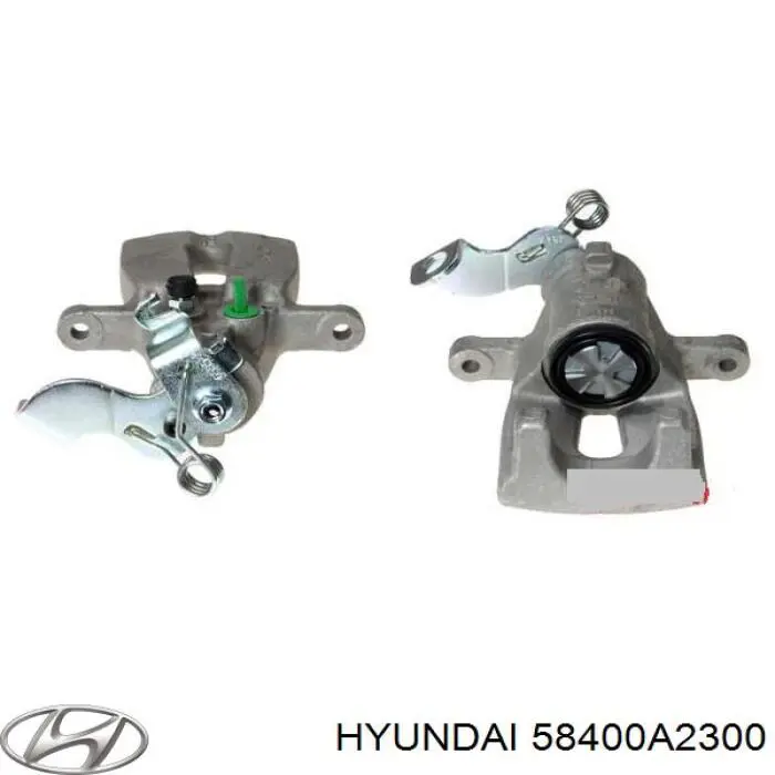58400A2300 Hyundai/Kia супорт гальмівний задній правий