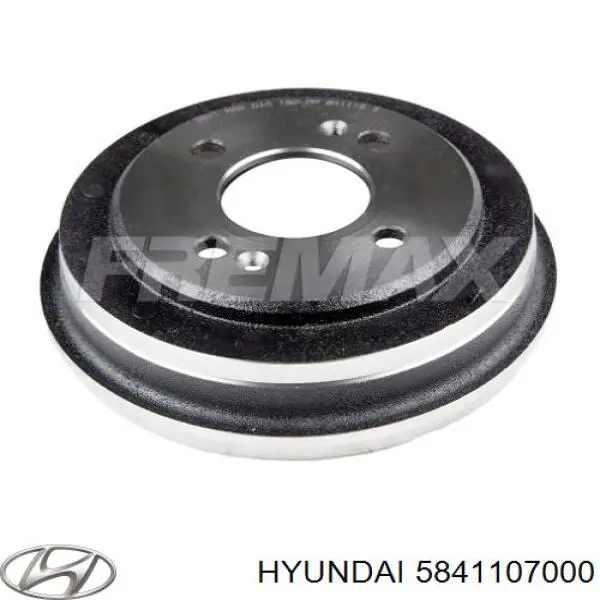 Барабан гальмівний задній 5841107000 Hyundai/Kia