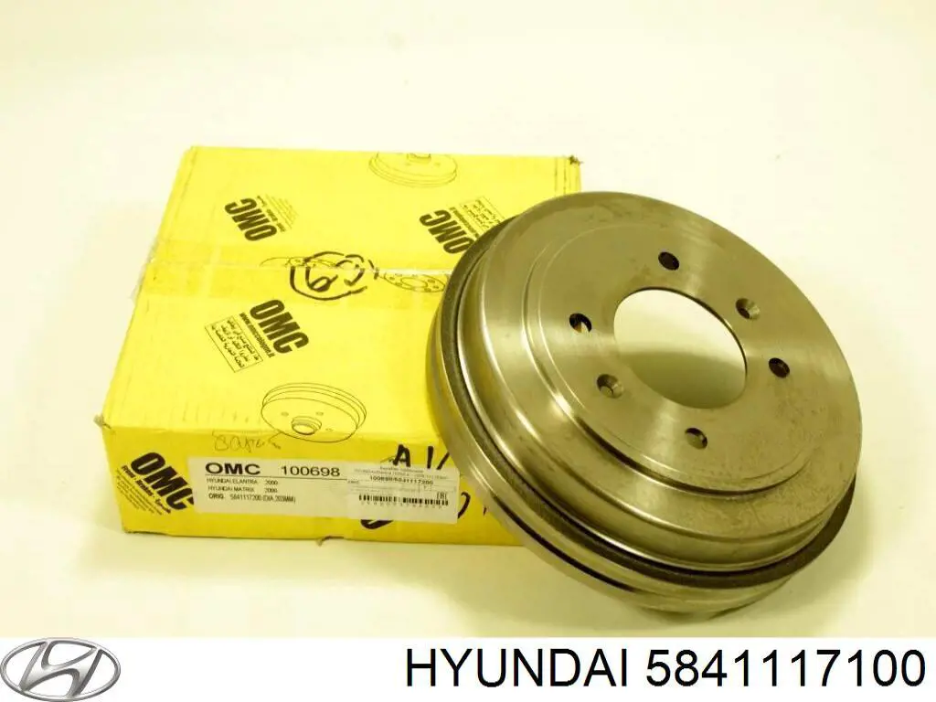 Купити 5841117100 Hyundai/Kia Барабан гальмівний задній