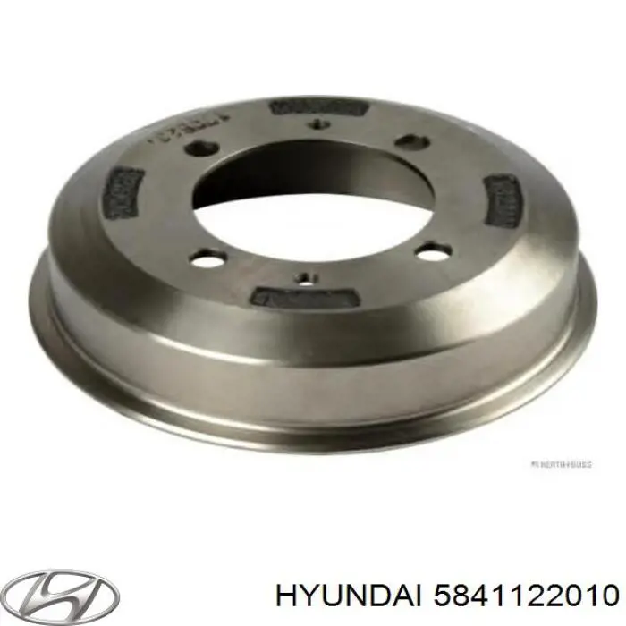 5841122010 Hyundai/Kia барабан гальмівний задній