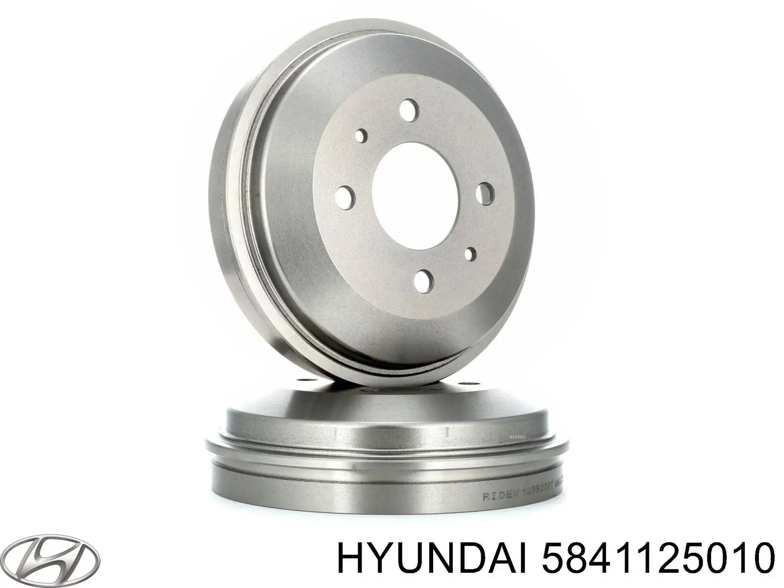 Барабан гальмівний задній 5841125010 Hyundai/Kia
