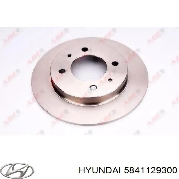 5841129300 Hyundai/Kia диск гальмівний задній