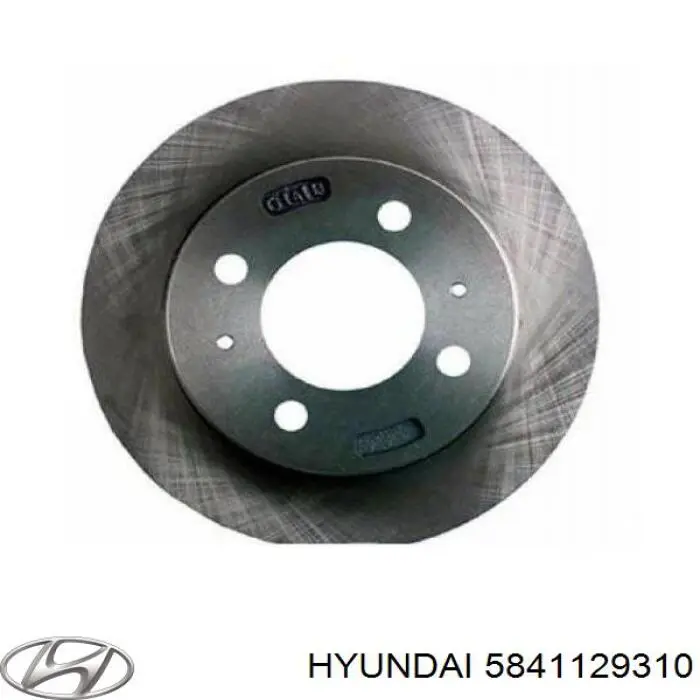 Купити 5841129310 Hyundai/Kia Диск заднього гальма