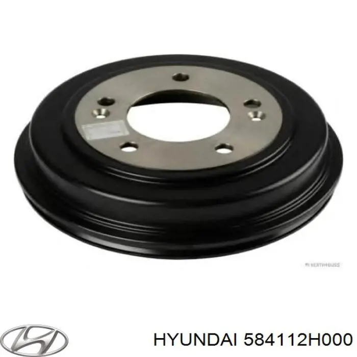 Барабан гальмівний задній Hyundai/Kia 584112H000 ціна, від 27.04 USD