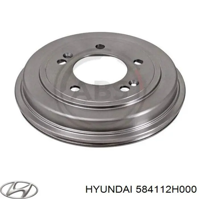 Купити 584112H000 Hyundai/Kia Барабан гальмівний задній