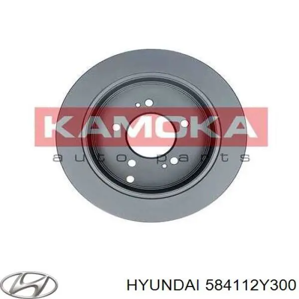 Диск гальмівний задній Hyundai/Kia 584112Y300