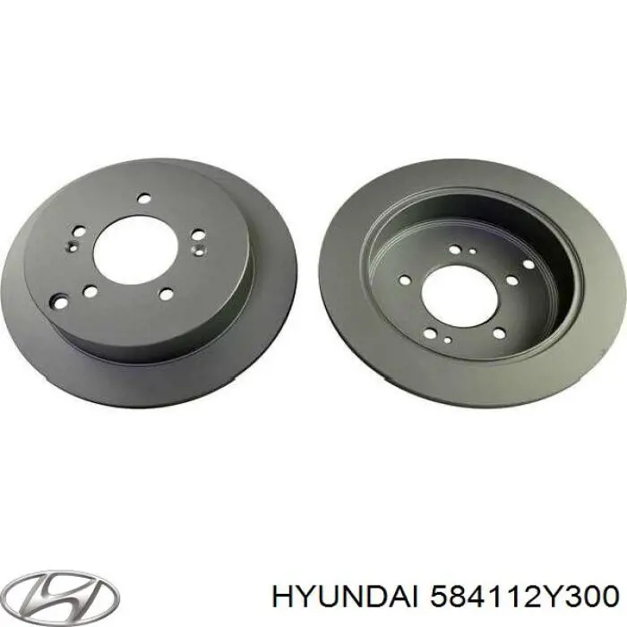 584112Y300 Hyundai/Kia Дискові гальма