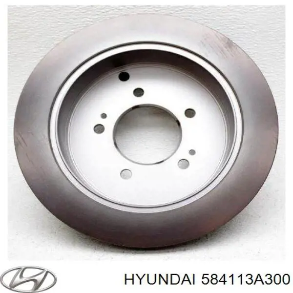 584113A300 Hyundai/Kia диск гальмівний задній
