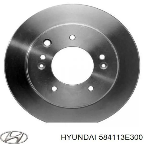 Гальмівні диски 584113E300 Hyundai/Kia