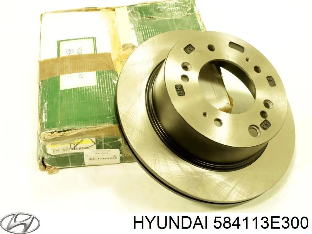Купити 584113E300 Hyundai/Kia Диск заднього гальма
