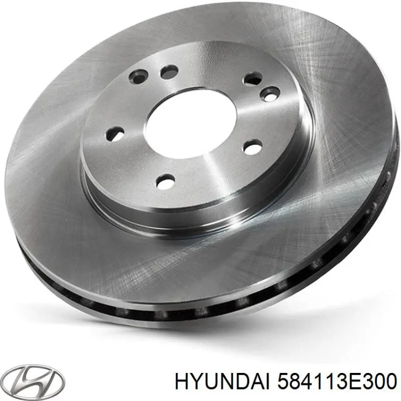 Купити 584113E300 Hyundai/Kia Диск заднього гальма