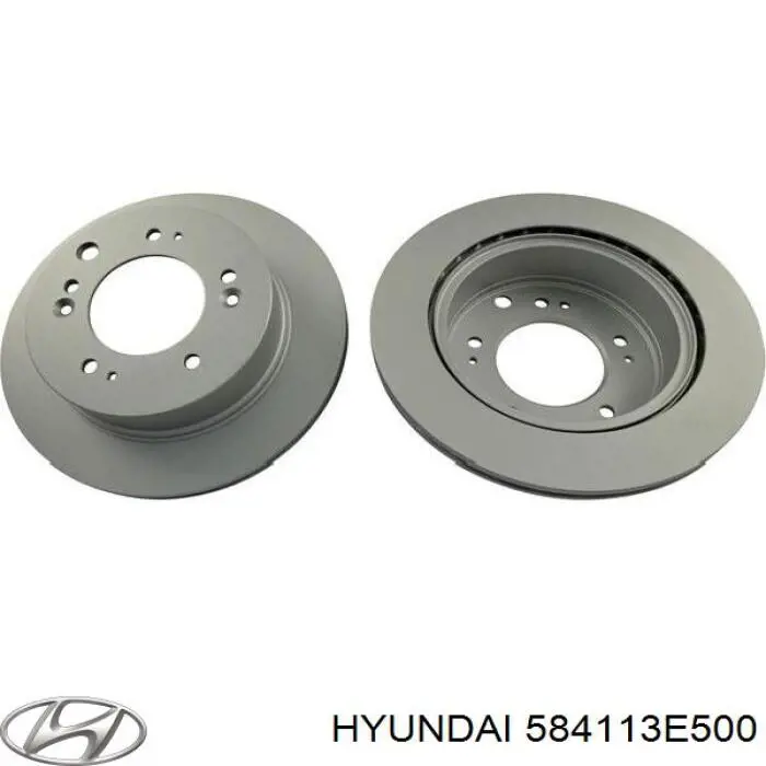 Гальмівні диски 584113E500 Hyundai/Kia