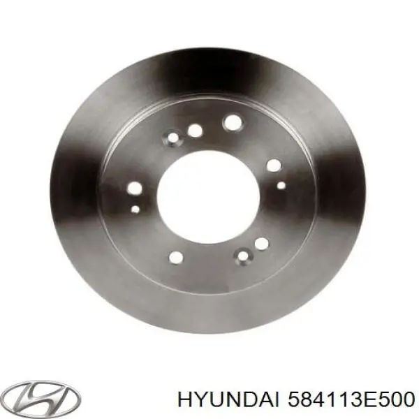 Диск гальмівний задній Hyundai/Kia 584113E500
