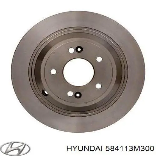 Купити 584113M300 Hyundai/Kia Диск заднього гальма