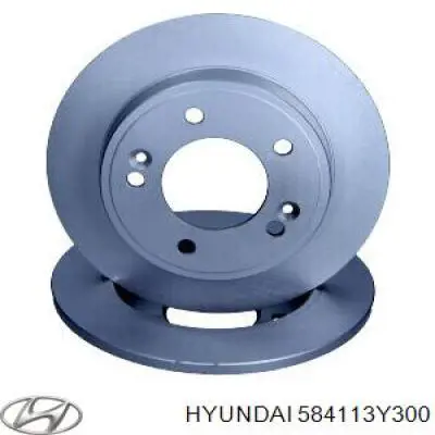 Задні дискові гальма Hyundai/Kia 584113Y300 ціна, від 15.58 USD