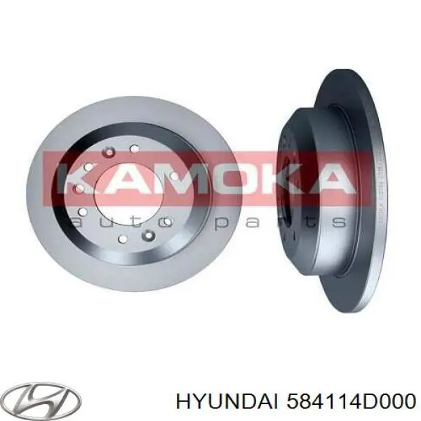 Гальмівні диски 584114D000 Hyundai/Kia