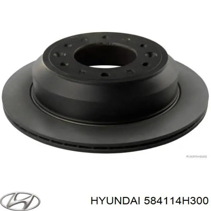 Купити 584114H300 Hyundai/Kia Диск заднього гальма