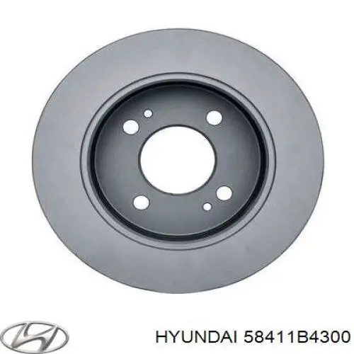 58411B4300 Hyundai/Kia Дискові гальма
