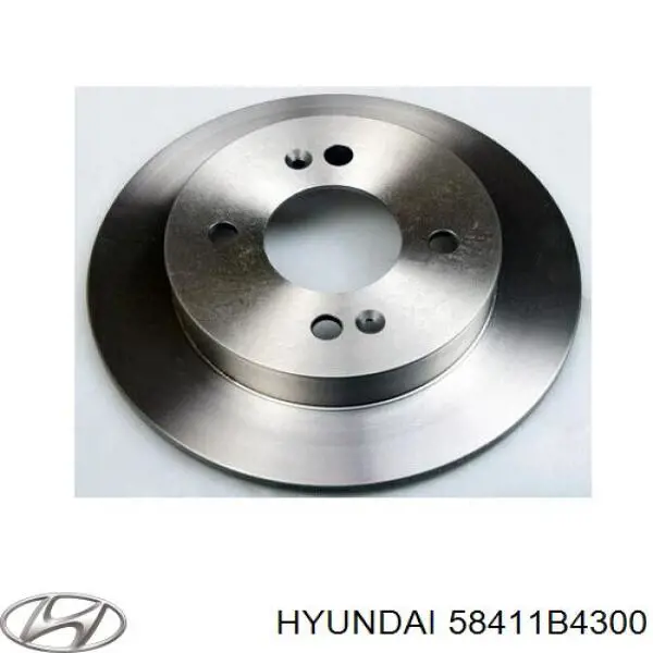 Купити 58411B4300 Hyundai/Kia Диск заднього гальма