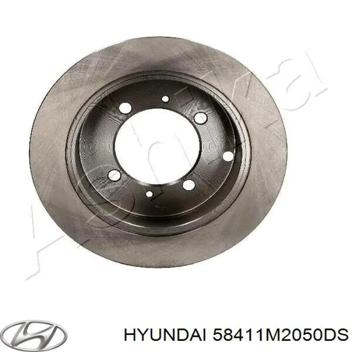 Диск гальмівний задній 58411M2050DS Hyundai/Kia