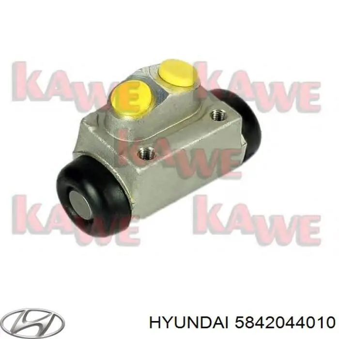 Купити 5842044020 Hyundai/Kia Циліндр гальмівний колісний/робітник, задній