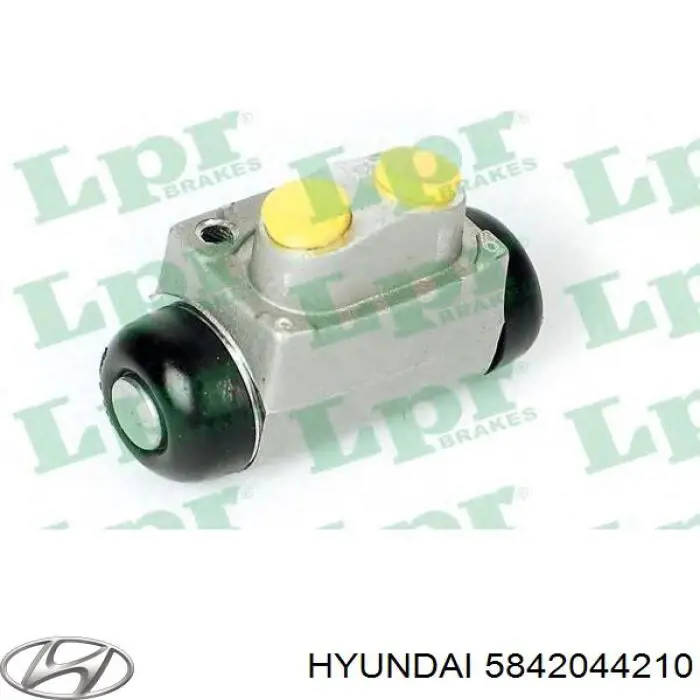 Купити 5842044210 Hyundai/Kia Циліндр гальмівний колісний/робітник, задній