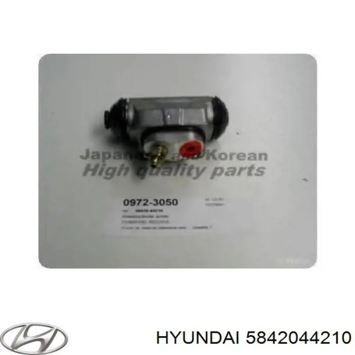 Циліндр гальмівний колісний/робочий, задній Hyundai/Kia 5842044210 ціна, від 15.89 USD