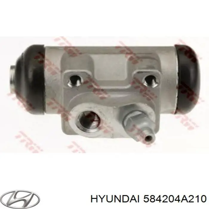 Купити 584204A210 Hyundai/Kia Циліндр гальмівний колісний/робітник, задній