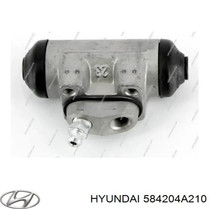 584204A210 Hyundai/Kia циліндр гальмівний колісний/робітник, задній