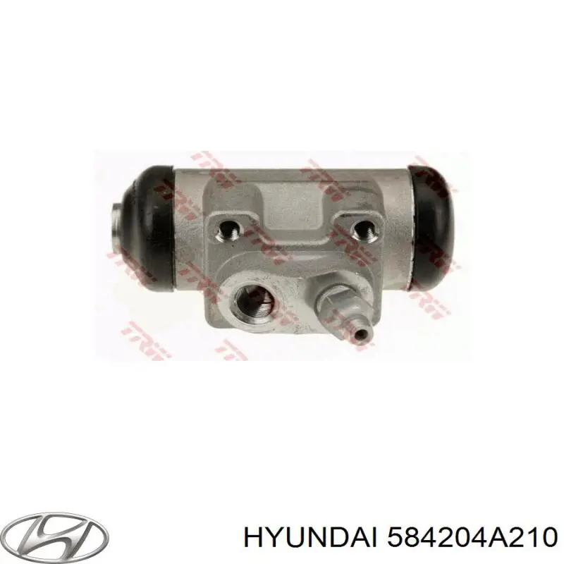 Циліндр гальмівний колісний/робочий, задній Hyundai/Kia 584204A210 ціна, від 15.35 USD