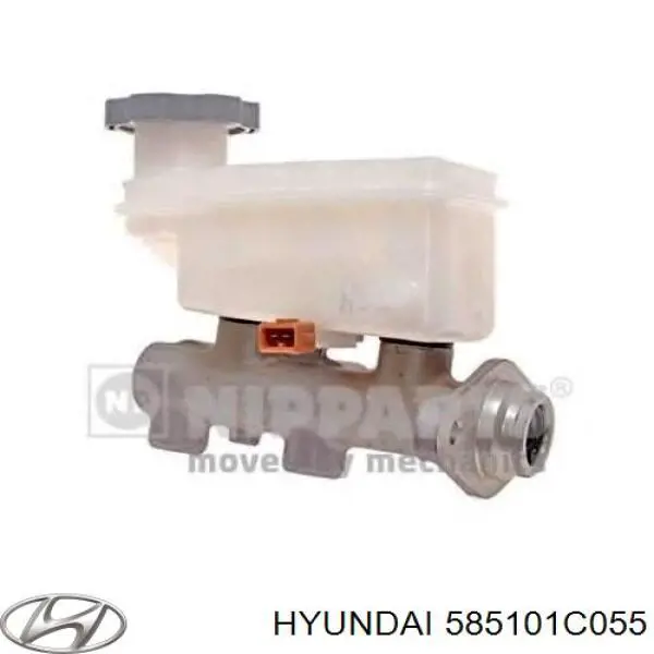 Циліндр головний гальма (Гідротормоз) Hyundai/Kia 585101C055 ціна, від 8.87 USD