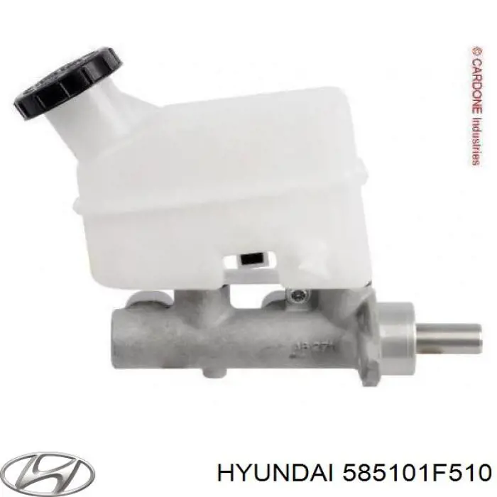 Циліндр головний гальма (Гідротормоз) Hyundai/Kia 585101F510 ціна, від 57.34 USD
