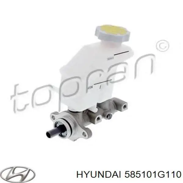 585101G110 Hyundai/Kia Циліндр гальмівний, головний