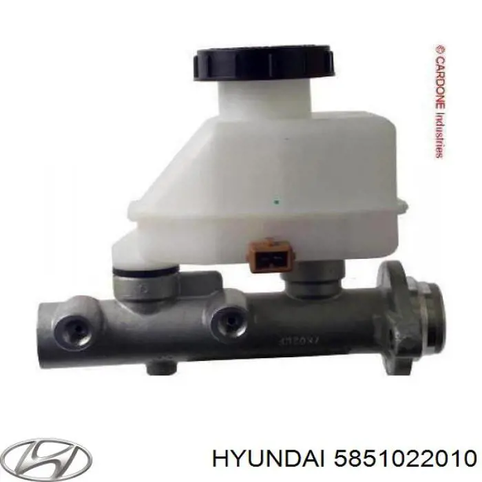 Циліндр головний гальма (Гідротормоз) Hyundai/Kia 5851022010 ціна, від 82.62 USD