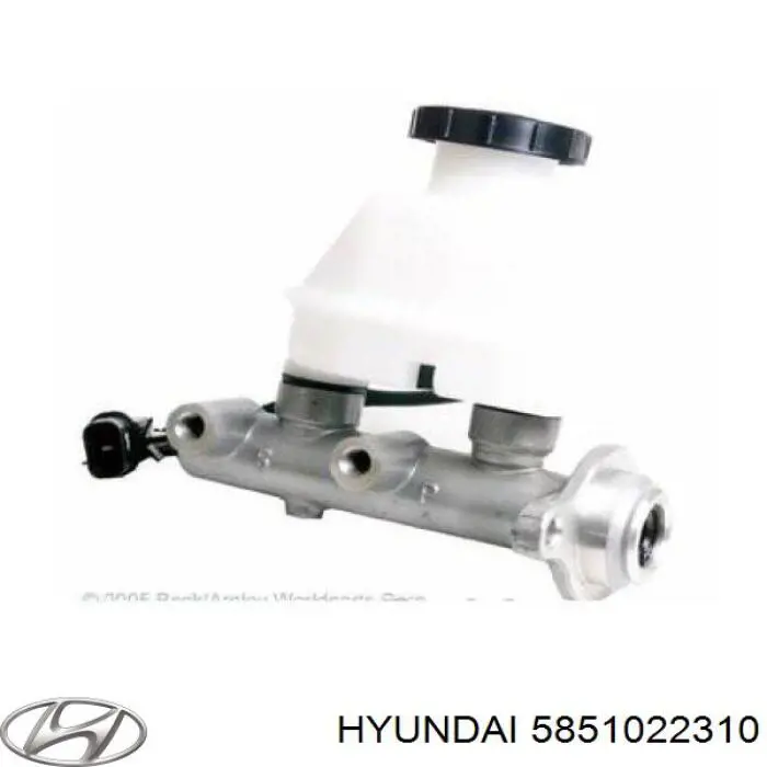Циліндр головний гальма (Гідротормоз) Hyundai/Kia 5851022310 ціна, від 79.43 USD