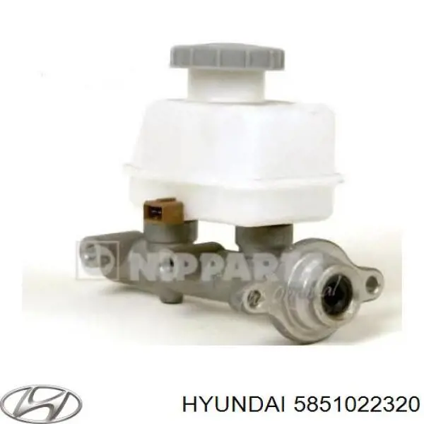 Циліндр головний гальма (Гідротормоз) Hyundai/Kia 5851022320 ціна, від 107.65 USD