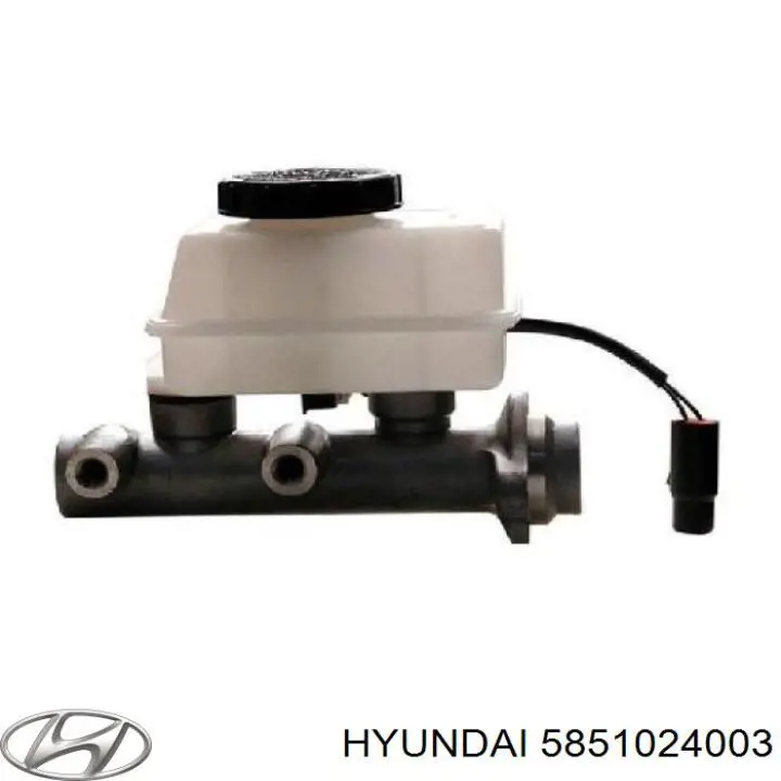 Циліндр гальмівний, головний на Hyundai Pony  