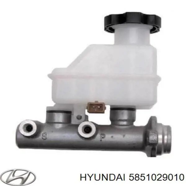Купити 5851029010 Hyundai/Kia Головний гальмівний циліндр