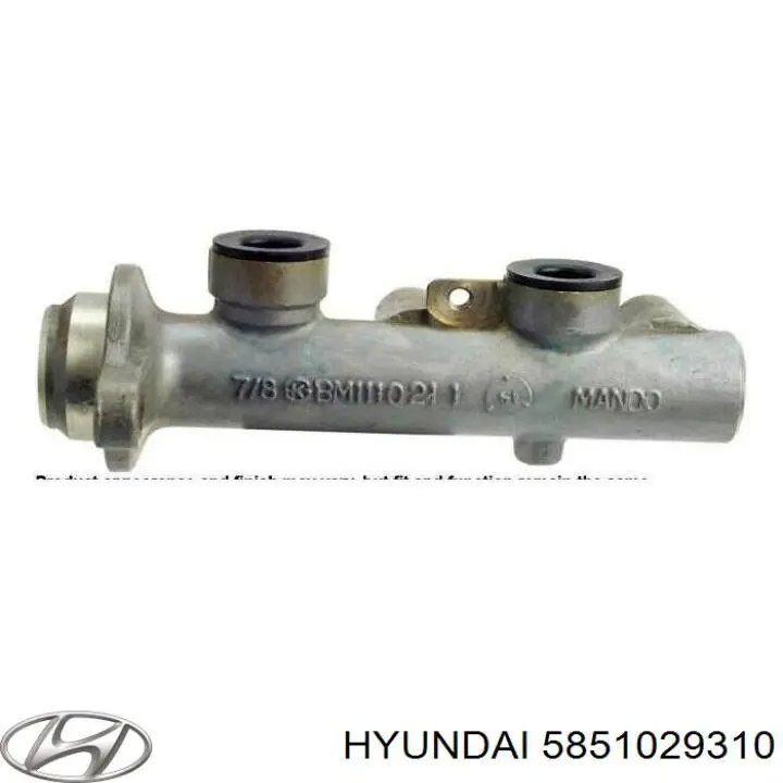 Циліндр гальмівний, головний Hyundai Coupe (RD) (Хендай Купе)
