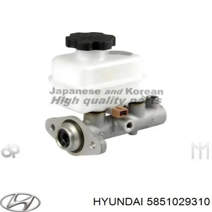 Купити 5851029310 Hyundai/Kia Головний гальмівний циліндр