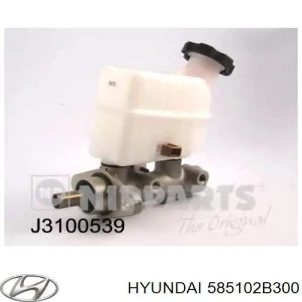 585102B300 Hyundai/Kia циліндр гальмівний, головний