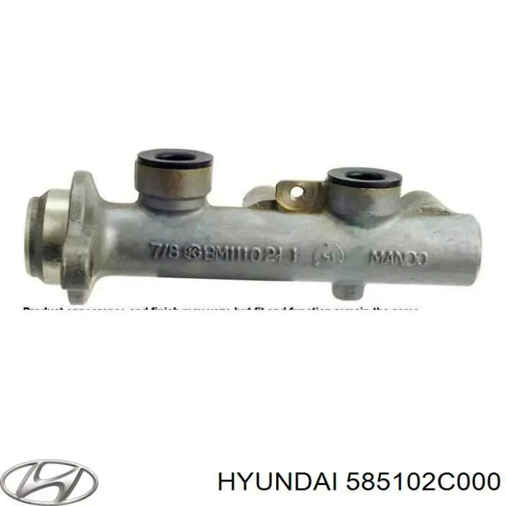 Циліндр головний гальма (Гідротормоз) Hyundai/Kia 585102C000 ціна, від 230.20 USD