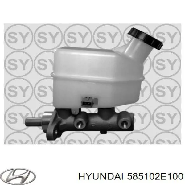 Купити 585102E100 Hyundai/Kia Головний гальмівний циліндр