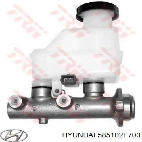 Циліндр головний гальма (Гідротормоз) Hyundai/Kia 585102F700 ціна, від 65.96 USD