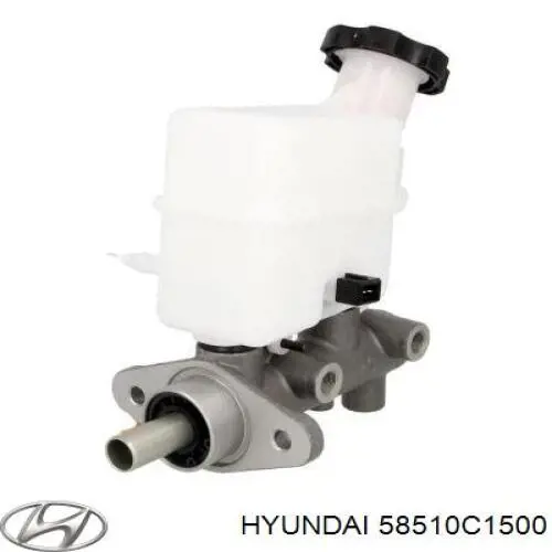Циліндр головний гальма (Гідротормоз) Hyundai/Kia 58510C1500 ціна, від 12.43 USD