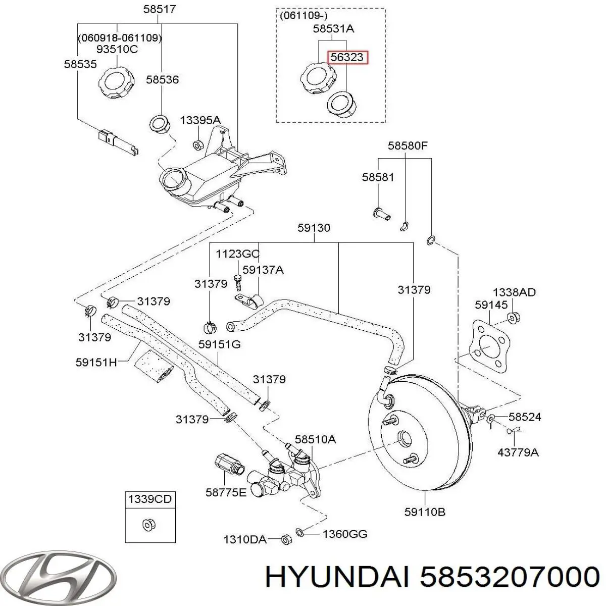 5853207000 Hyundai/Kia 