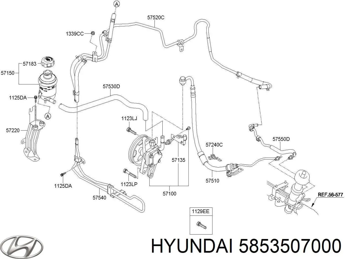  5853507000 Hyundai/Kia