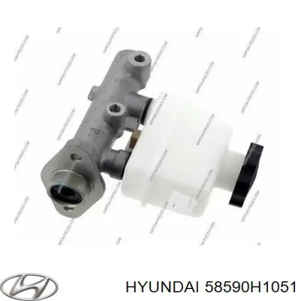 58590H1051 Hyundai/Kia Циліндр гальмівний, головний